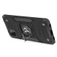Wozinsky Ring Armor dėklas telefonui Samsung Galaxy A22 4G su žiedu ir stovu, juodas