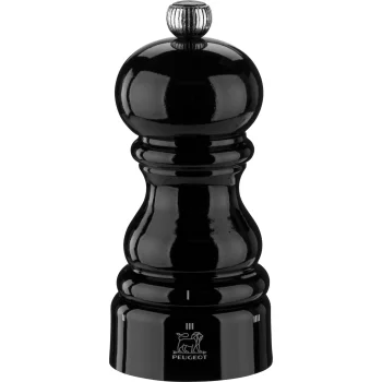 Pipirų malūnėlis Peugeot Paris uSelect 12 cm, lakuota juoda mediena