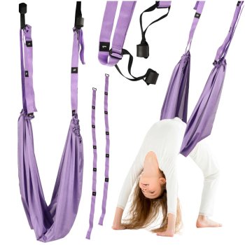Aerial Yoga Hammock Swing Set for Home Practice, 100 kg