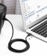 Ugreen USB-A į USB-B 2.0 spausdintuvo laidas, 1.5m, juodas