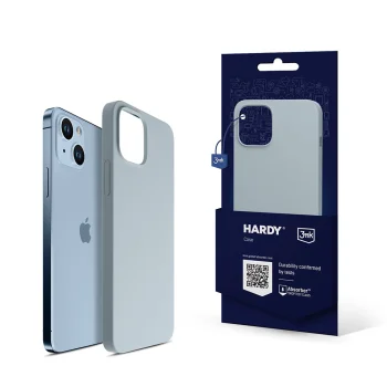 3mk Hardy Silicone MagCase dėklas iPhone 14 Plus, mėlynas