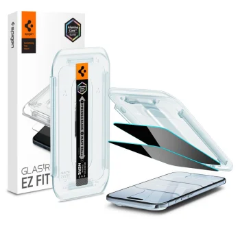 Apsauginis stiklas Spigen Glas.TR Ez Fit Privacy iPhone 17 Air, 2 vnt.