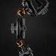 Rockbros 2-3D Adjustable Bottle Holder for Bikes and Motorcycles - Black