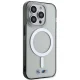 BMW iPhone 14 Pro Max Case Silver Ring MagSafe, Transparent