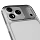 Puro 0.3 Nude itin plonas dėklas, skirtas iPhone 17 Pro Max, skaidrus