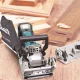 Akumuliatorinis plokščiųjų kaiščių frezeris Makita DPJ180RTJ 18V 2x 5.0Ah