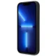 Guess dėklas iPhone 14 Pro Max telefonui Silicone Triangle, juodas