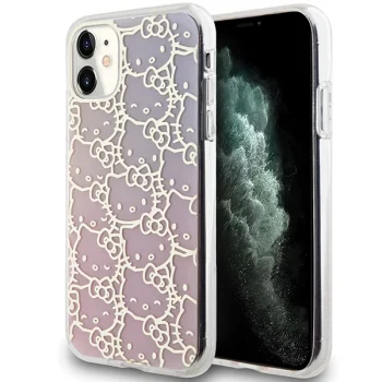 Hello Kitty dėklas iPhone 11 / XR telefonui, rožinis