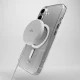 Dėklas iPhone 16 Puro Impact Clear D3O MagSafe, skaidrus