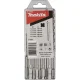 Makita B-49052 SDS-VPLUS grąžtų komplektas betonui ir mūrui, SDS-plus, 5 vnt.