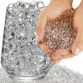 Gardlov Hydrogel Balls for Plants and Decoration, 10000 pcs, Transparent