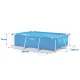 Karkasinis baseinas Intex 28272, 300x200x75 cm, mėlynas
