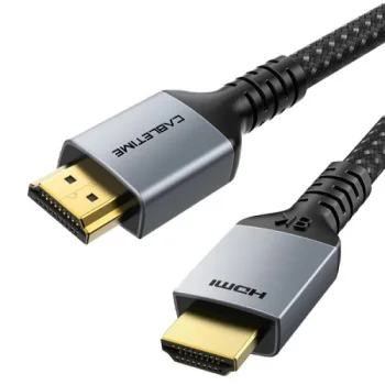 HDMI 2.1 laidas 8K UHD, 48 Gbps, 1 m, juodas