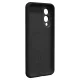 Etteri Silicone Mag dėklas Samsung Galaxy S25 Edge, juodas