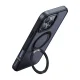 McDodo PC-4933 MagSafe dėklas telefonui iPhone 16 Pro Max su stovu, juodas
