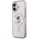 Karl Lagerfeld IML Choupette Sketch Logo MagSafe dėklas iPhone 17, rožinis