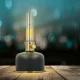 Retro LED Lantern Forever Light FLR-25, Rechargeable Dimmable Table Lamp, black