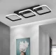 Lubinis LED šviestuvas 33W, juodas
