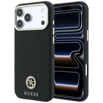 Dėklas Guess iPhone 18 Pro Max / 17 Pro Max su MagSafe, juodas