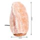 Izoxis 00022722 Salt Lamp & Air Ionizer 3-5 kg, Orange