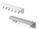Wall-Mounted Knife and Kitchen Utensil Holder with 6 Hooks