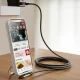 Joyroom S-A56 EnjoyX kampinis USB-C - Lightning laidas 30W 1.2m, juodas
