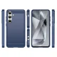 Dėklas Samsung Galaxy S24 FE „Carbon Case“, mėlynas