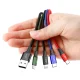 Baseus Rapid USB to Lightning / 2x USB Type C / micro USB Nylon Braided Cable 3.5A, 1.2m