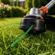 Armuotas žoliapjovės valas kvadratinis 2,4 mm 100 m, žalias