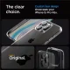 „Spigen Crystal Hybrid“ dėklas „iPhone 15 Pro Max“, skaidrus