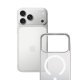 3MK Protection iPhone 17 Pro dėklas Frosty MagCase, baltas