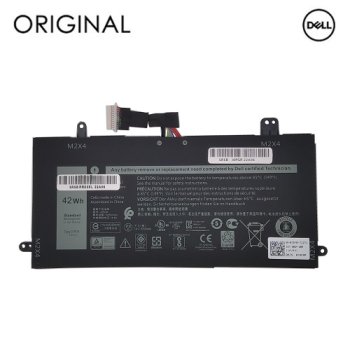 Originali nešiojamojo kompiuterio baterija Dell J0PGR, 42Wh, 5250mAh, 7.6V
