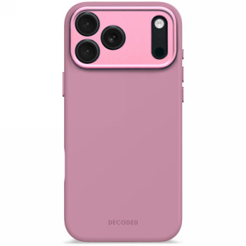 Decoded AntiMicrobial Silicone Backcover MagSafe Phone Case Cover iPhone 17 Pro Max - Pink