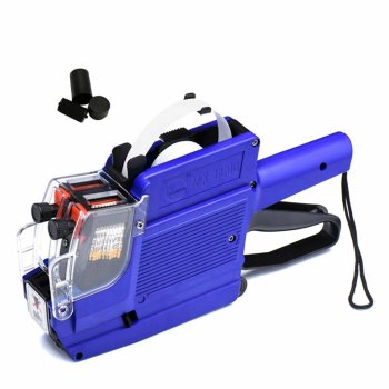 Dviejų eilučių kainų žymeklis MX-6600, mėlynas