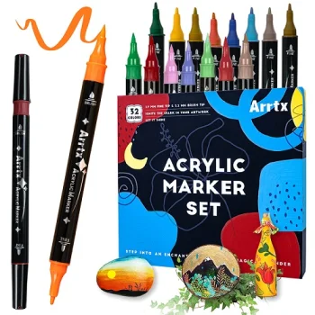 Akriliniai markeriai ARRTX, 32 spalvos