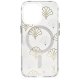 Uniq Coehl Maree Magnetic Charging dėklas, skirtas iPhone 17, sidabrinis