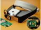 Headband Magnifier with 2 LED Lights for Close Work 1.5x-17x