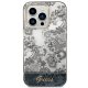 Guess Porcelain Collection dėklas, skirtas iPhone 14 Pro 6.1\", pilkas