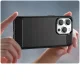 Dėklas „Carbon“ telefonui „iPhone 14 Pro Max“, juodas