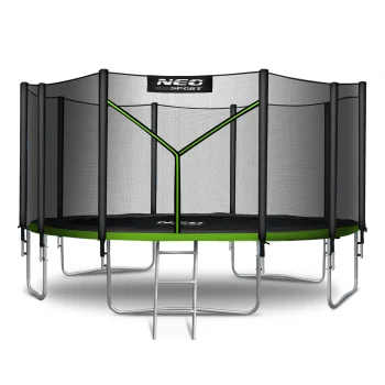 Sodo batutas 465 cm (15 ft) su išoriniu tinklu ir kopėčiomis Neo-Sport