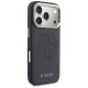 Guess Perforated 4G MagSafe dėklas iPhone 17 Pro Max, mėlynas