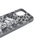 Adidas SP Snap Case Leopard dėklas iPhone 13 / 13 Pro, pilkas