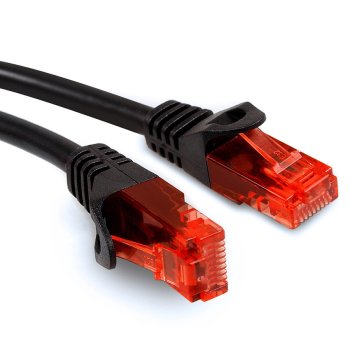 Maclean MCTV-742 UTP Cat6 Patchcord Network Cable, 3m, Black