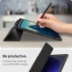 Spigen Ultra Hybrid Pro dėklas Samsung Galaxy Tab S9+ Plus planšetei, juodas