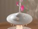 UFO Air Humidifier and Aroma Diffuser with LED Lamp and Remote, White