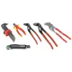 KNIPEX BIG Basic Move santechninių įrankių lagaminas su ratukais, 32 dalių