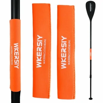 Reflective paddle grip cover for SUP and kayak, non-slip, waterproof