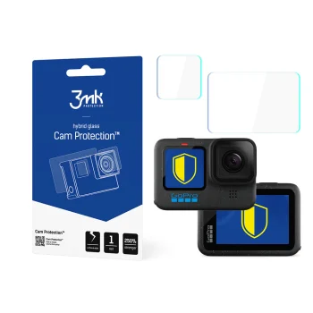 3mk Cam Protection hibridinis apsauginis stiklas, skirtas GoPro Hero 12