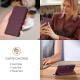 Tech-Protect Xiaomi Redmi Note 15 Pro 5G Wallet Case, Burgundy