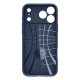 Spigen Liquid Air dėklas, skirtas iPhone 17 Pro, tamsiai mėlynas